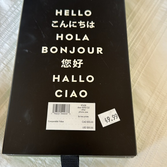 Kate spade leopard animal print iPhone 15 pro max case NWT - Picture 2 of 2